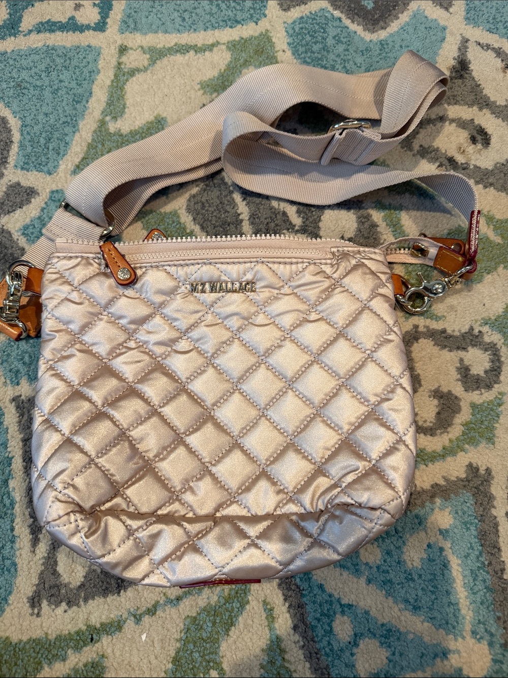 MZ Wallace Quilted Crossbody Bag